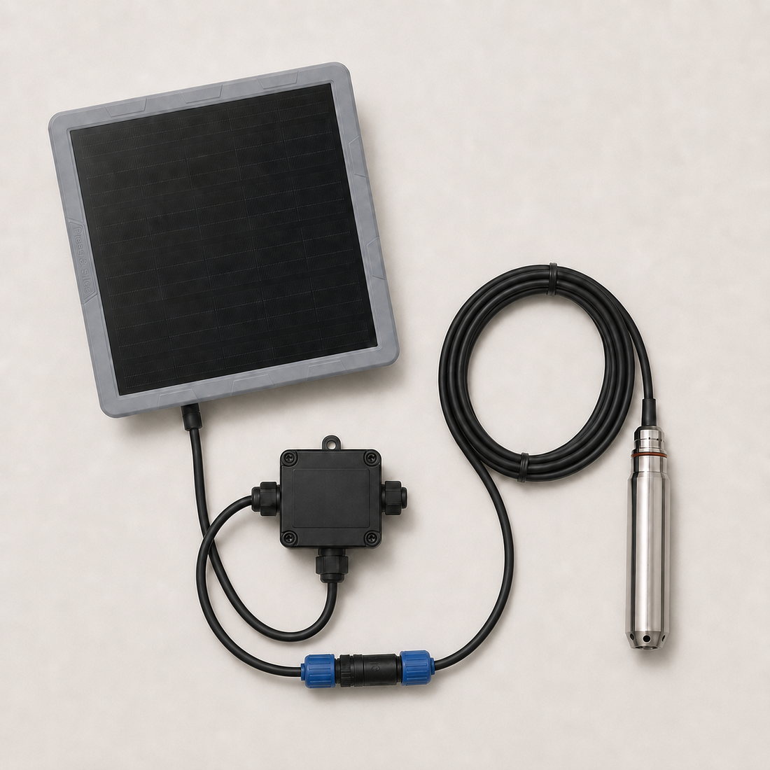Farm-Mesh Füllstandssensor mit Sonde und Kabel